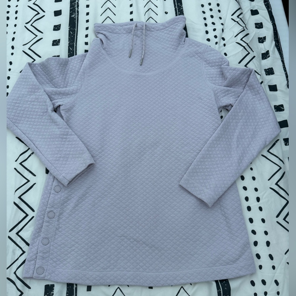 L.L. Bean Lavender Quilted Top